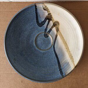 Studio Pottery Platter Stoneware Plate